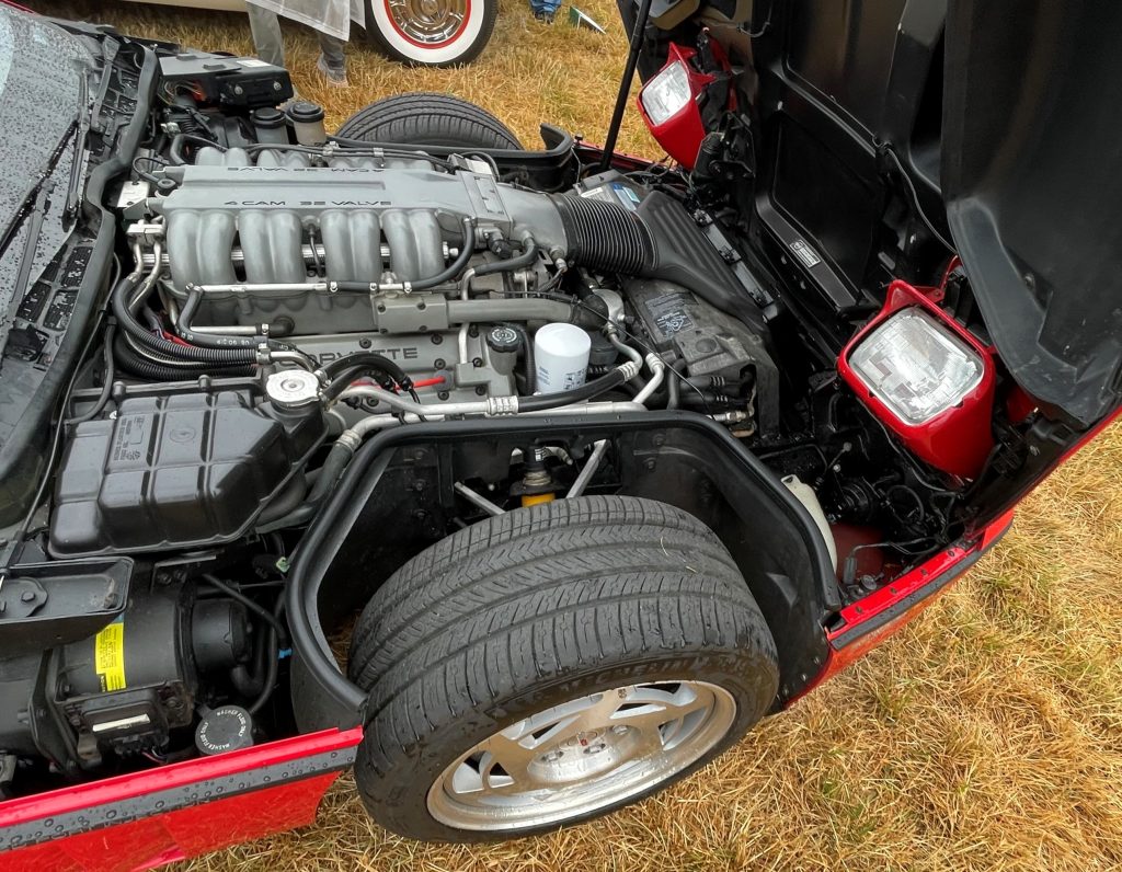 1990 chevy corvette zr1 engine bay lt5