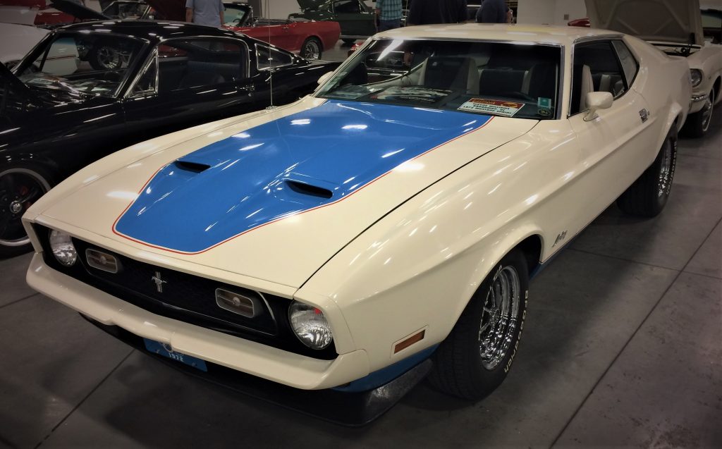 1972 ford mustang sprint edition front quarter shot