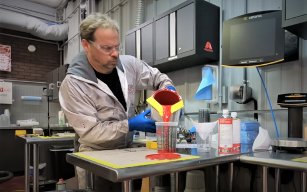kevin tetz mixing automotive paint
