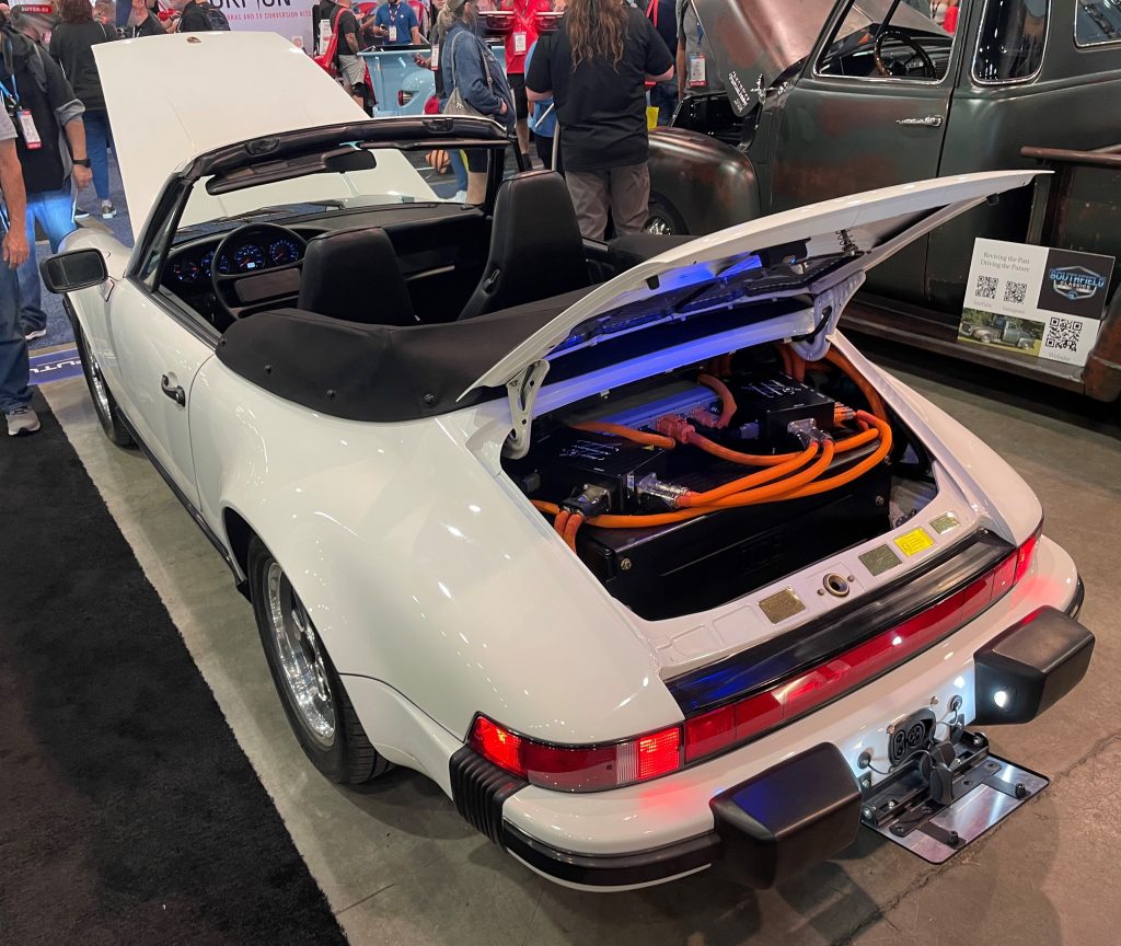 porsche 911 with electric motor swap