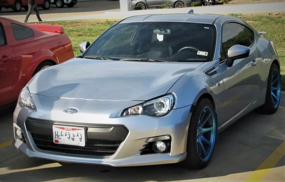 silver subaru brz at summit racing