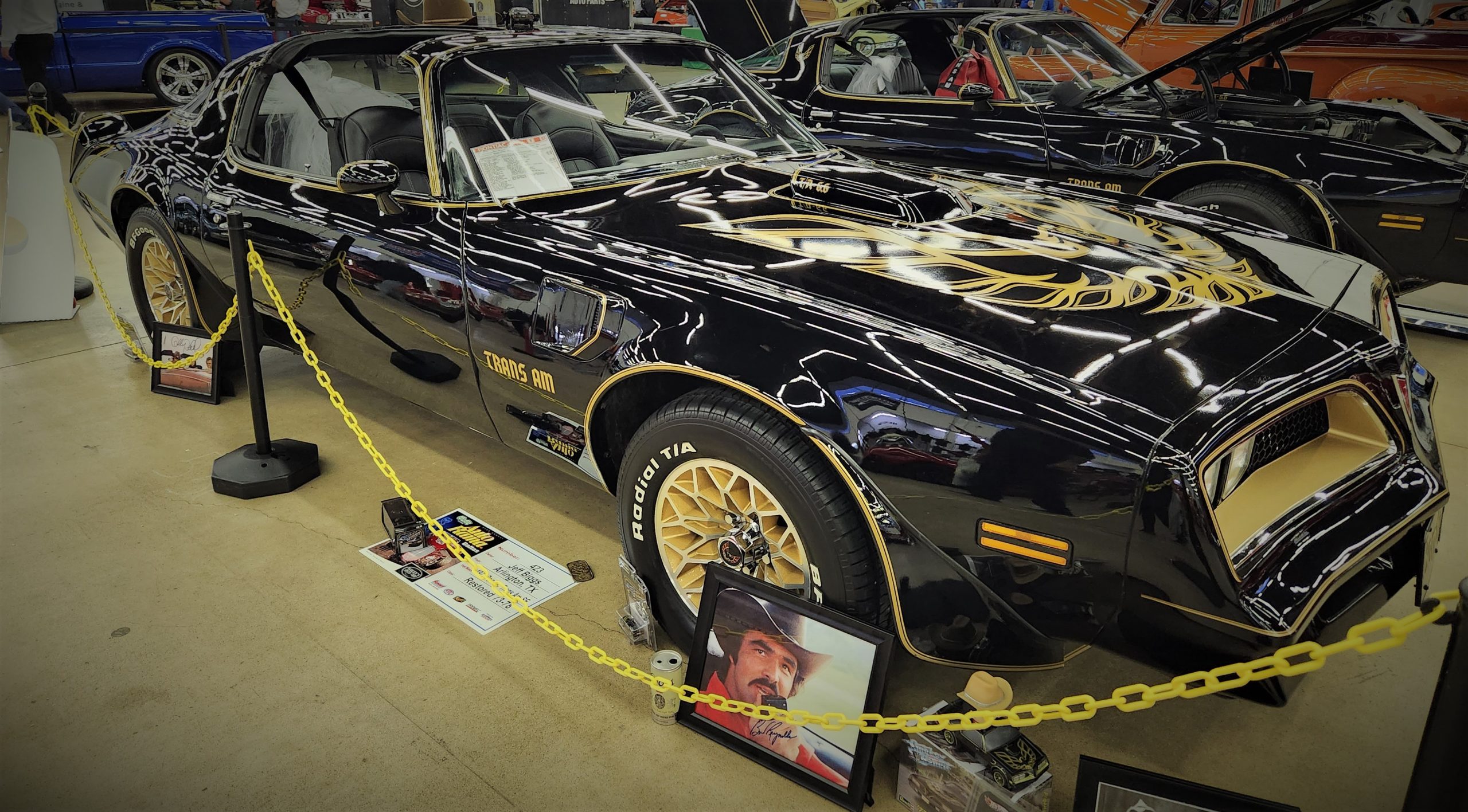 Smokey and the Bandit Trans Am at Car Show