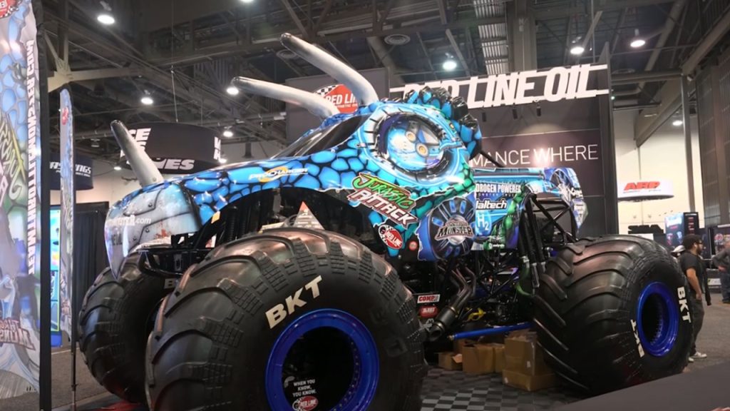 Monster Truck on display at SEMA Show