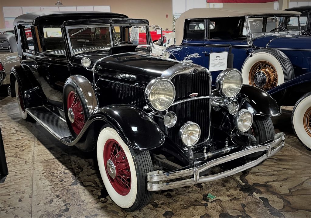 1931 lincoln limousine