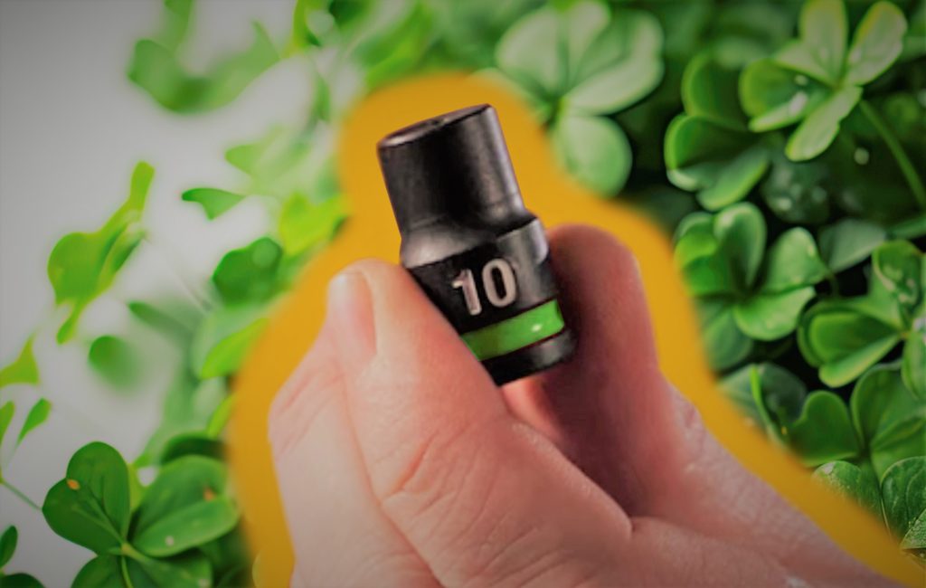 10mm socket for St Patrick's Day Marquee