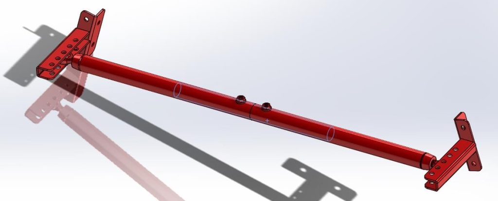 Summit Racing Universal Adjustable Harness cad image