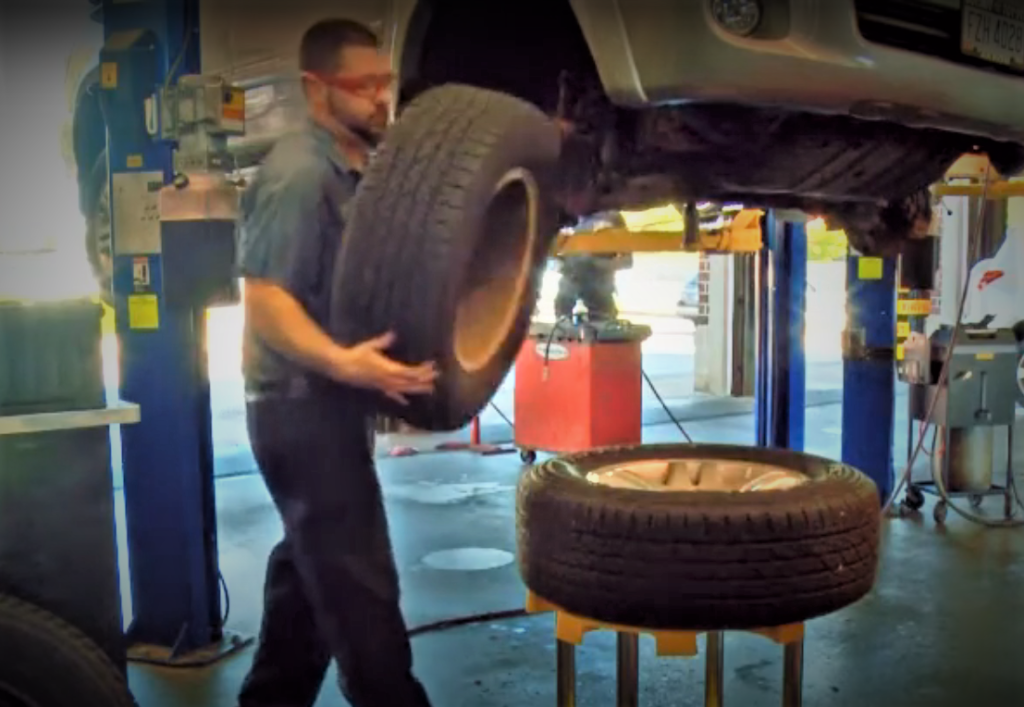 tire taxi in use