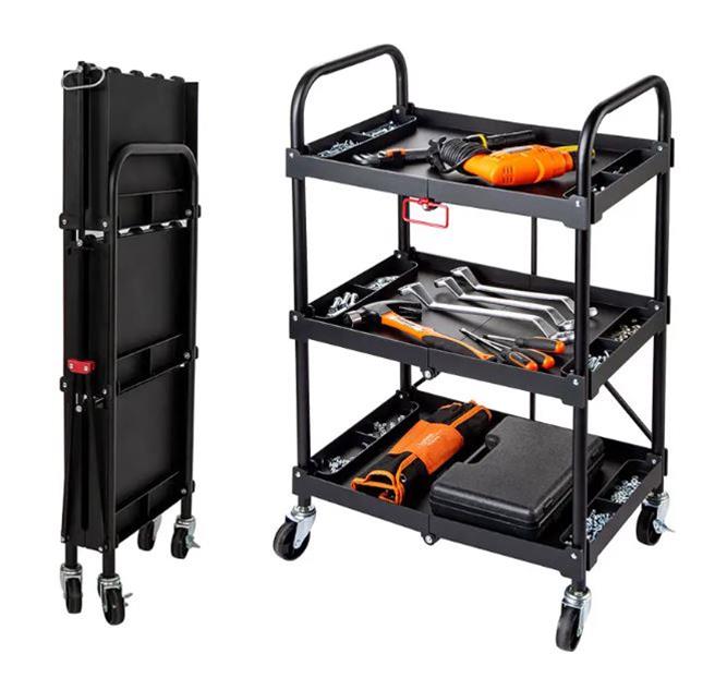 Summit Racing folding parts and tool cart