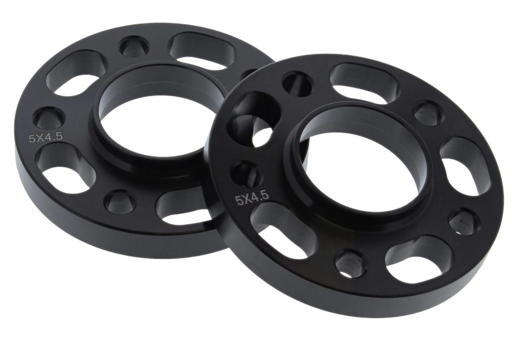 a pair of Summit Racing Wheel Spacers