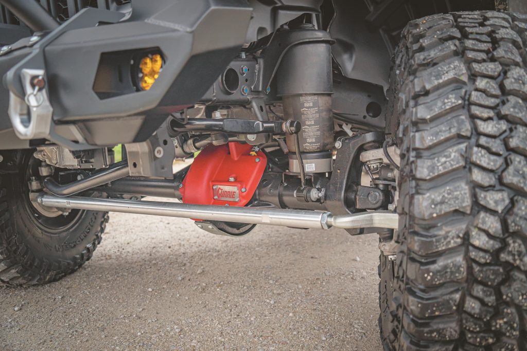 2023 Jeep Gladiator truck with modified currie axles