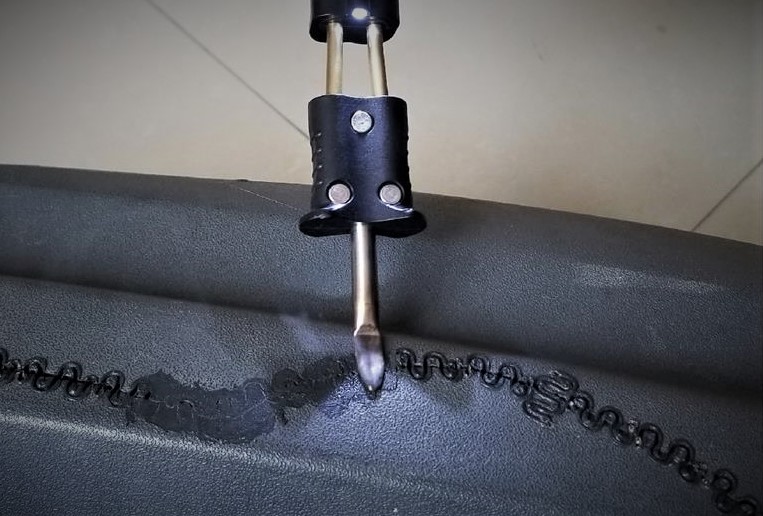summit racing hot stapler smoothing seams