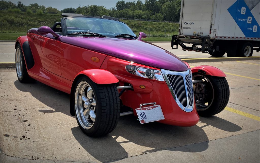 1999 Plymouth Prowler with custom grille an fenders removed
