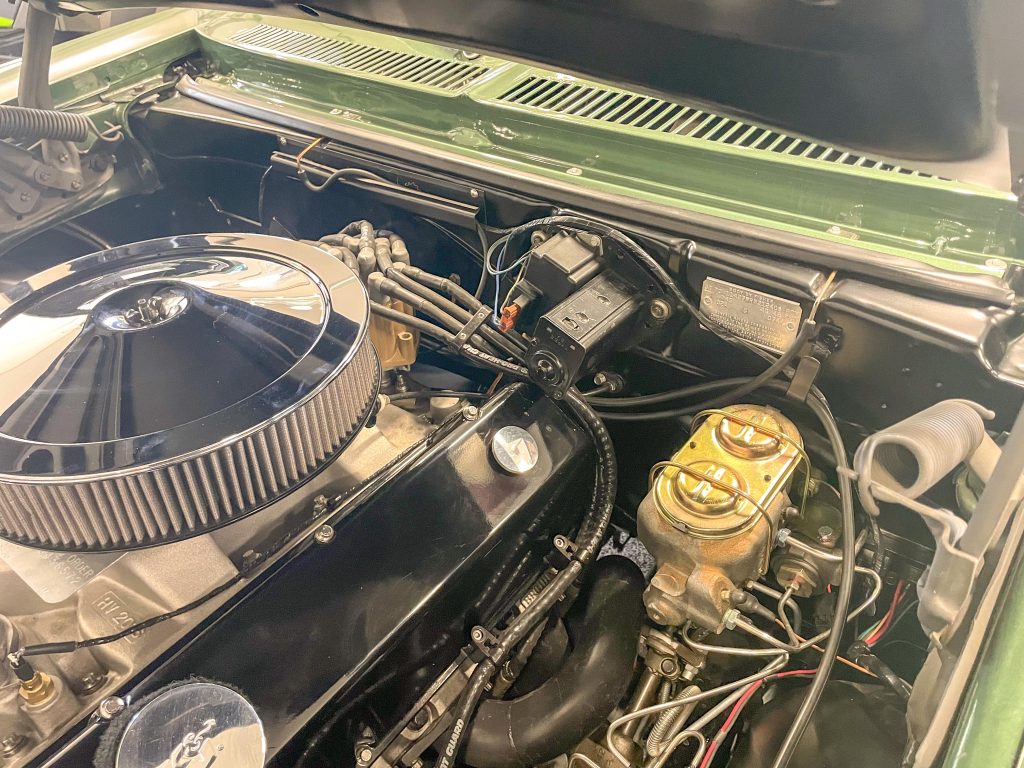 Wiring harness in Chevy Nova