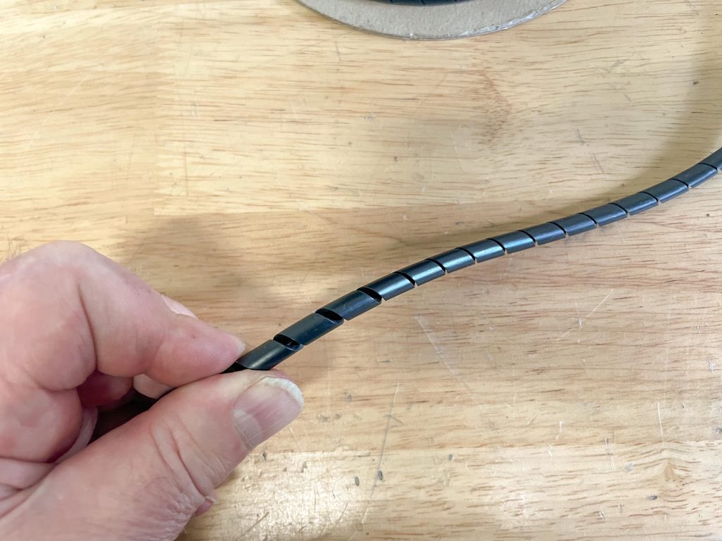 Spi-wrapping a wiring harness