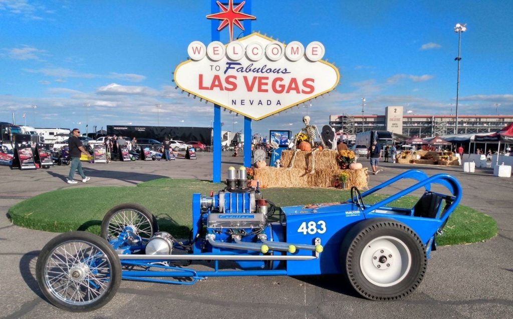 pancho gonzales vintage rail dragster recreation