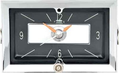 vintage reproduction clock for a 1957 chevy car