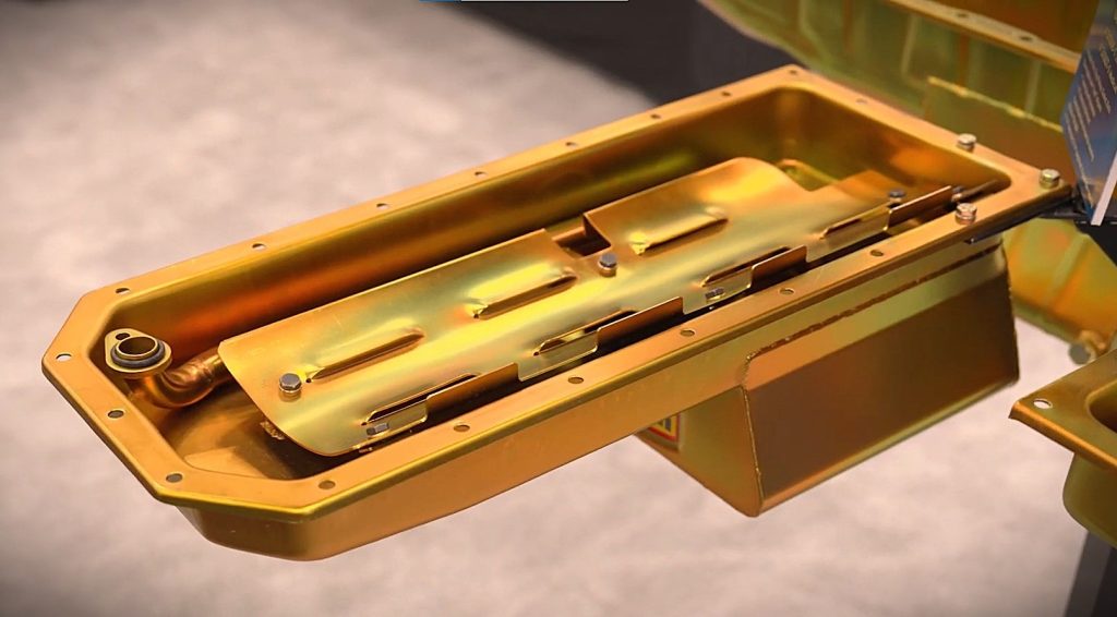 milidon oil pan for gen 3 hemi on display