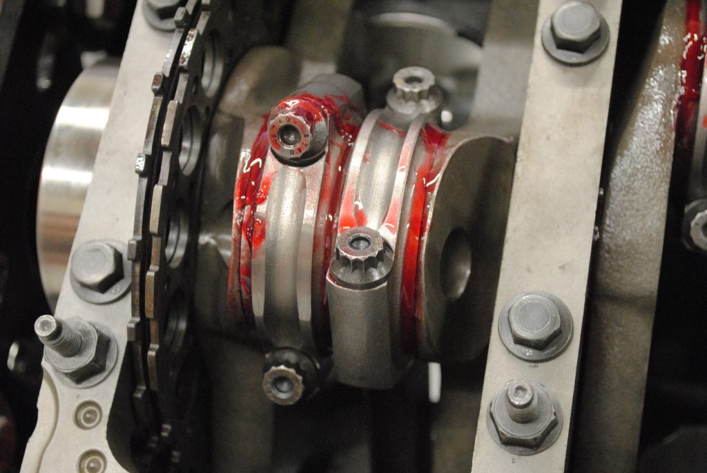 connecting rod end bolts and main caps