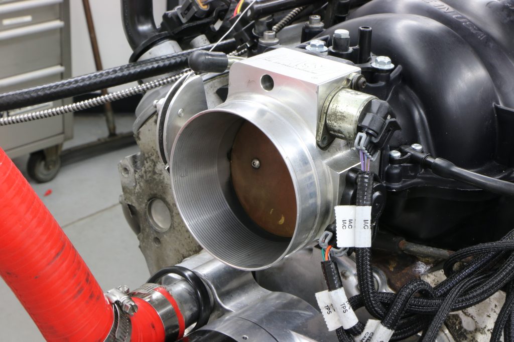 throttle body mouth on an ls engine