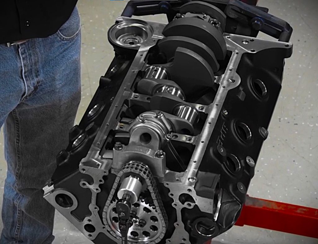 Summit racing SPC Engine Block 427 on stand