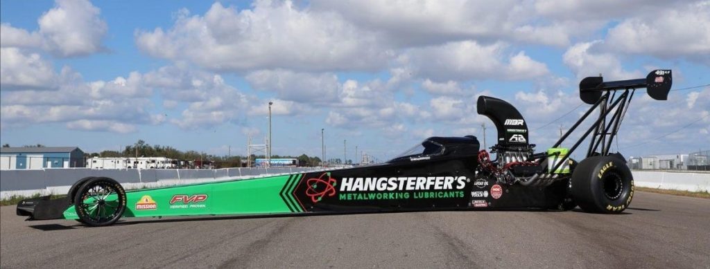 enclosed top alcohol dragster