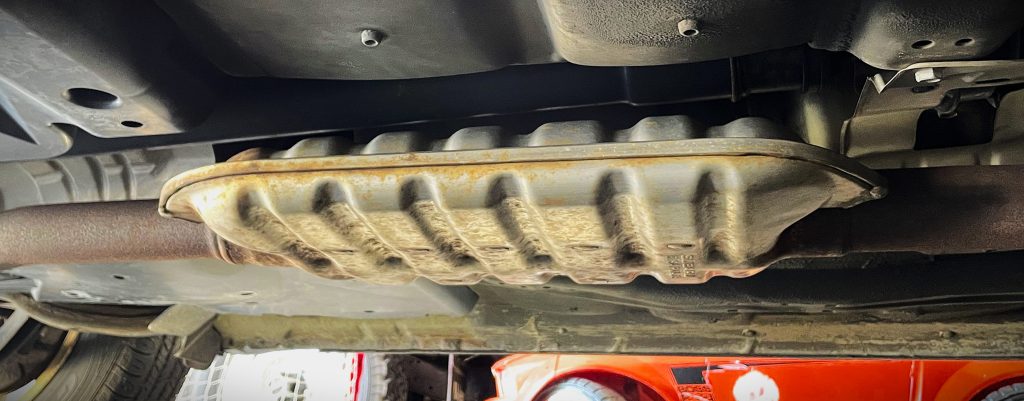 stock catalytic Converter on a Subaru Outback