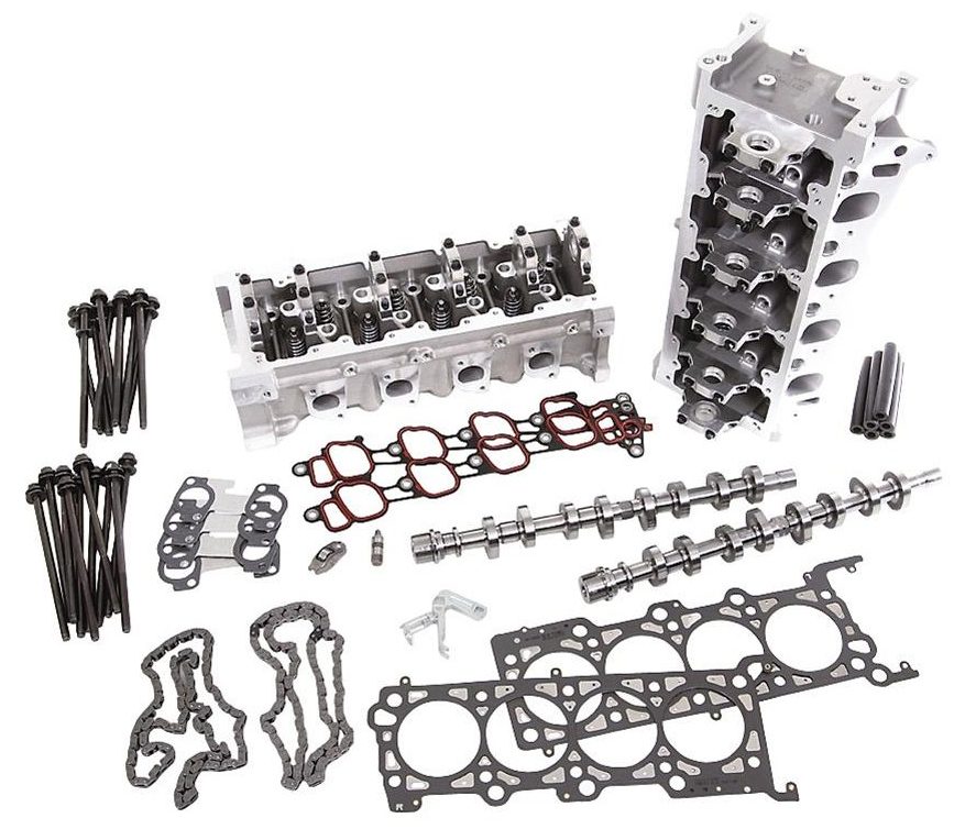 trick flow top end engine kit for mod motor ford