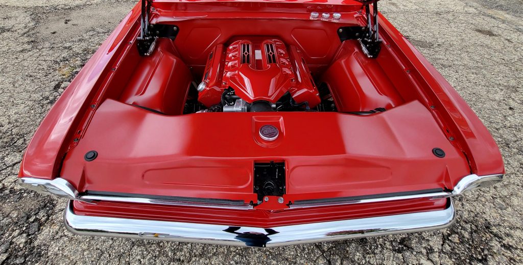 Chevrolet Performance LS525 crate engine in 1963 Chevy Nova