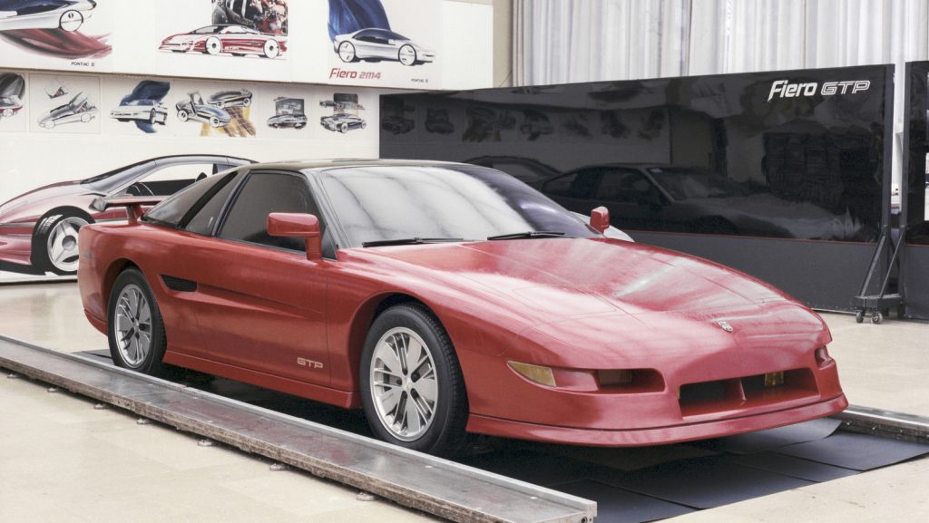 1990 Pontiac Fiero GT Clay Model Prototype