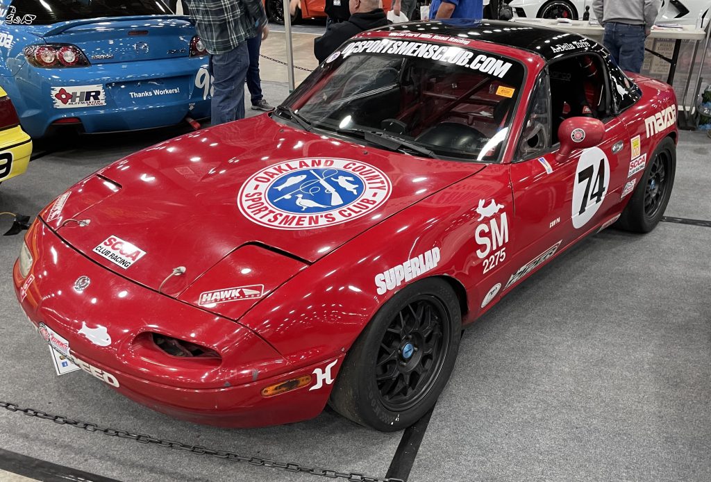 Mazda Miata NA Race Car with Hardtop