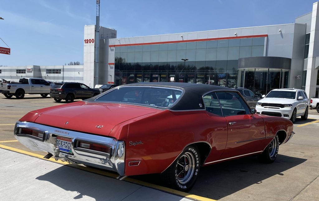 1972 Buick Skylark GS 455, rear passenger side