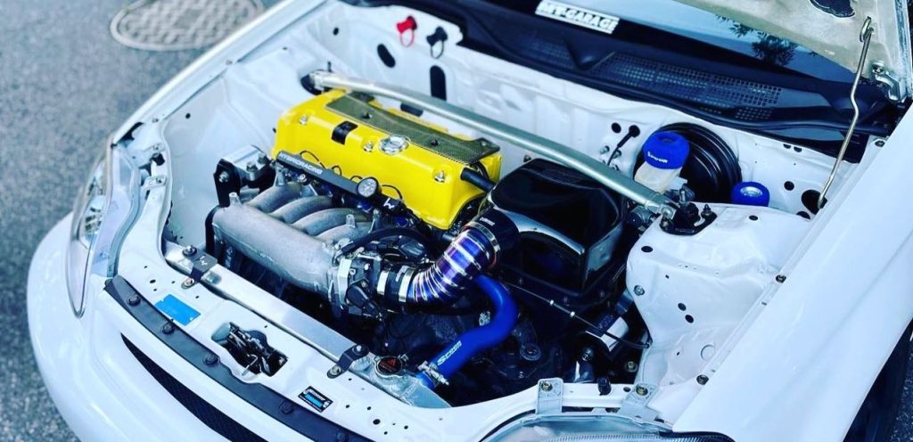 k series engine in an EK Civic