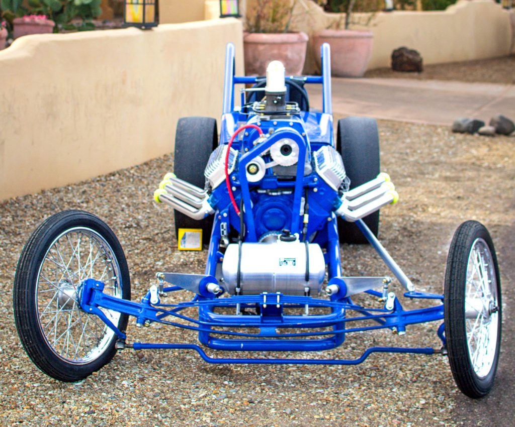 Pancho Gonzales Cadillac Dragster, front