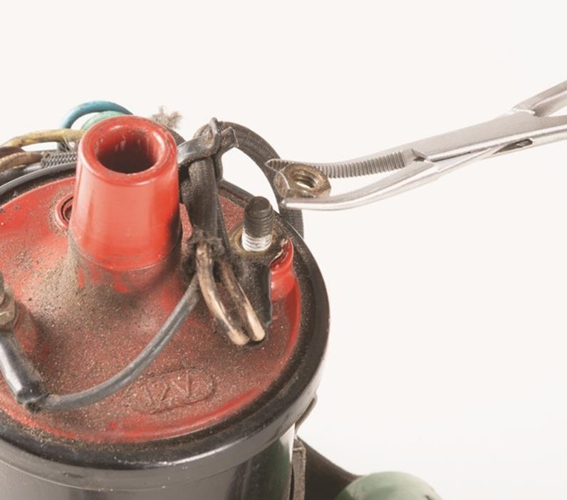 Hemostats in use