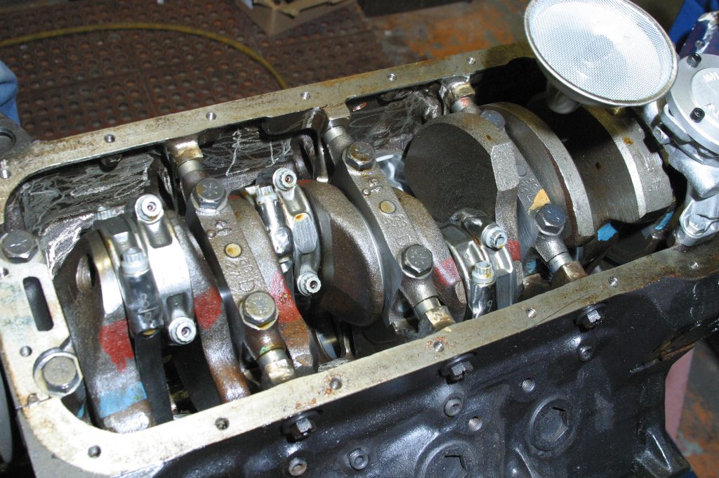 Ford FE V8 engine rotating assembly