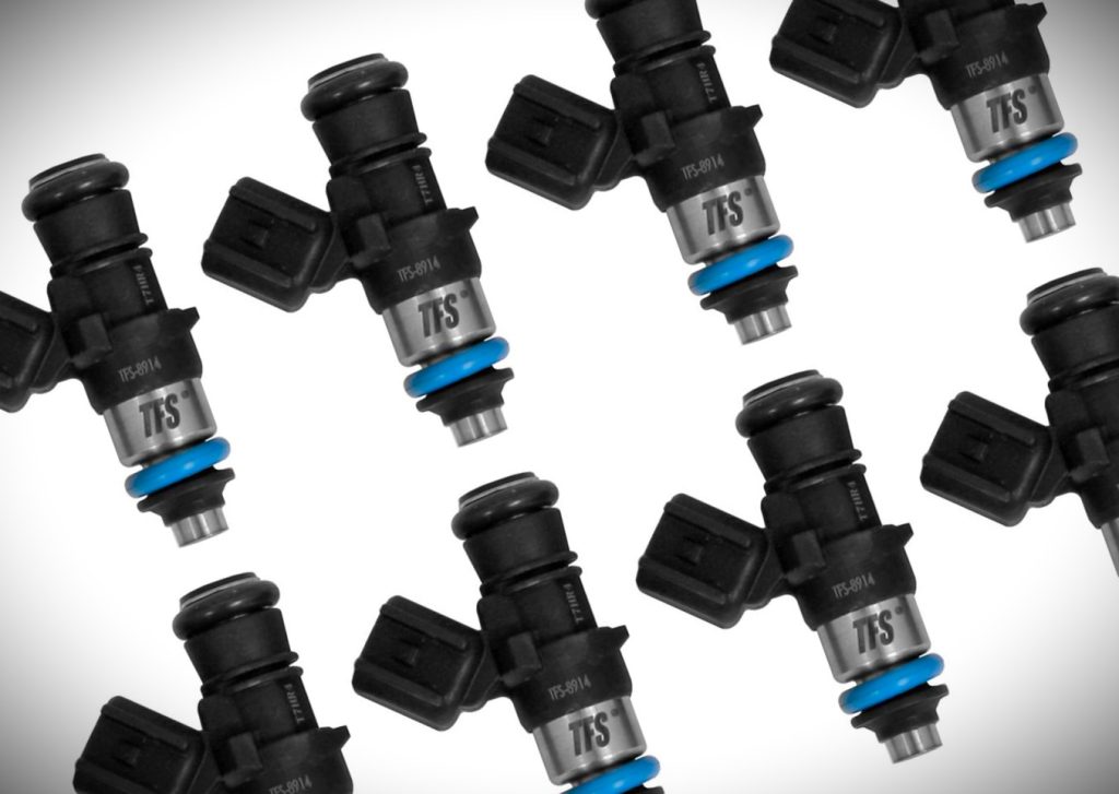 set of matched trick flow fuel injectors