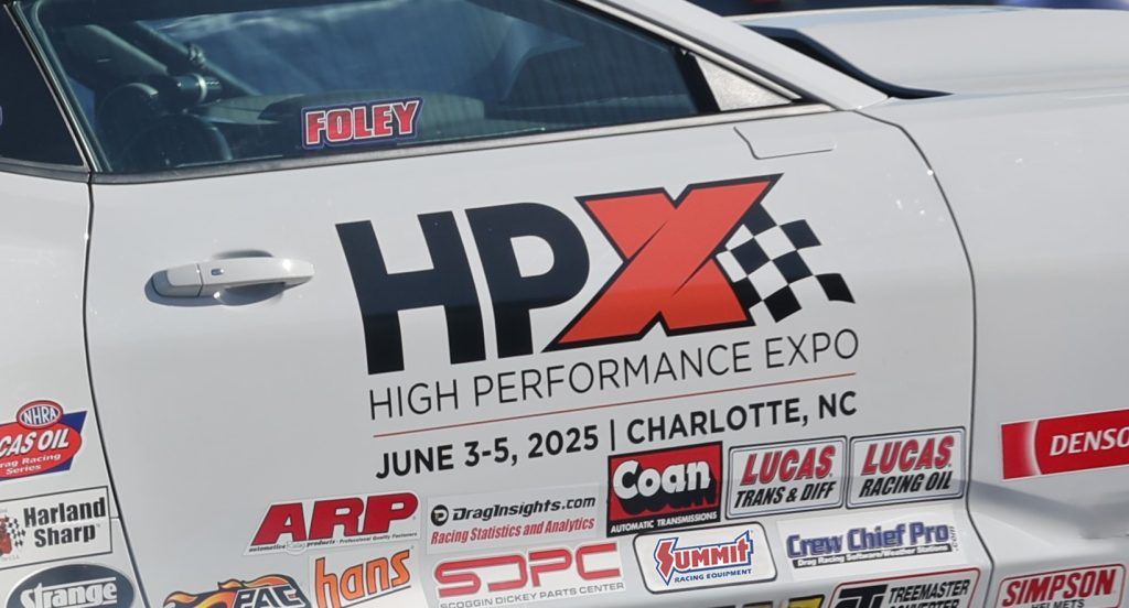 Camaro Drag Car Door with HPX Livery