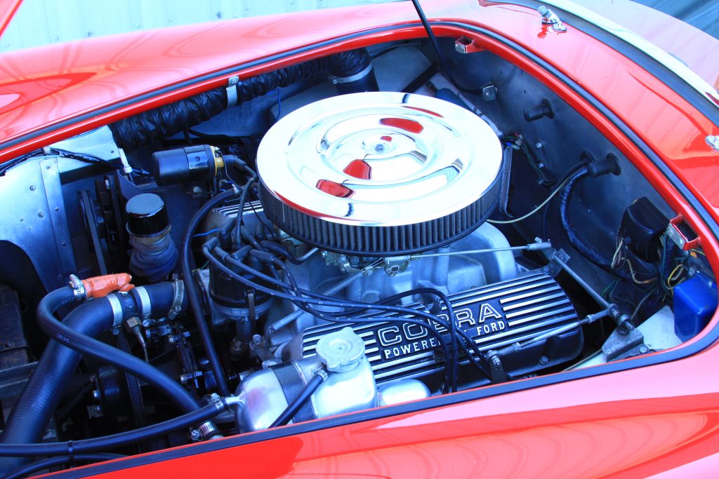 Small block Ford in AC Cobra