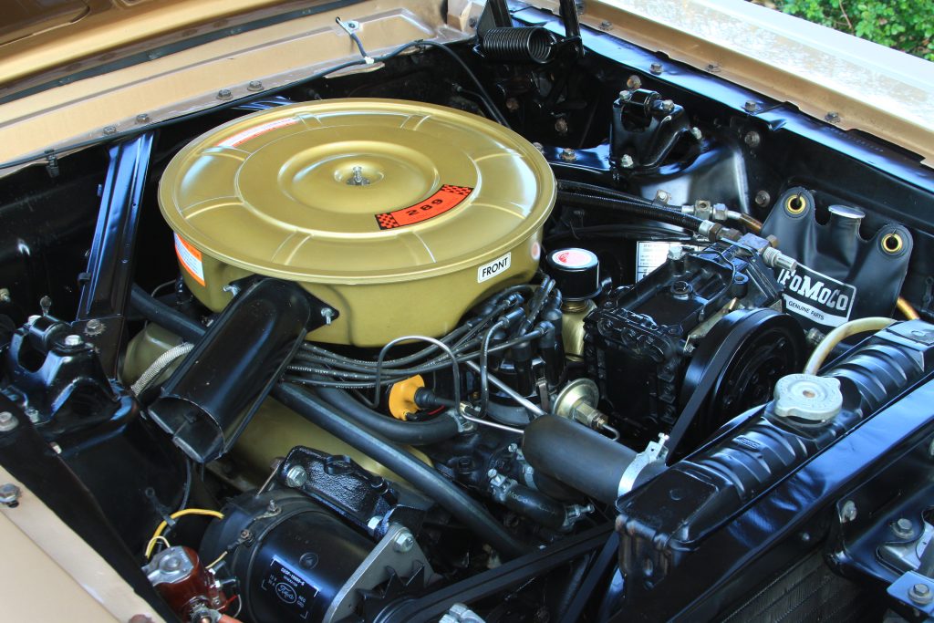 Ford 289 small block in a Mustang