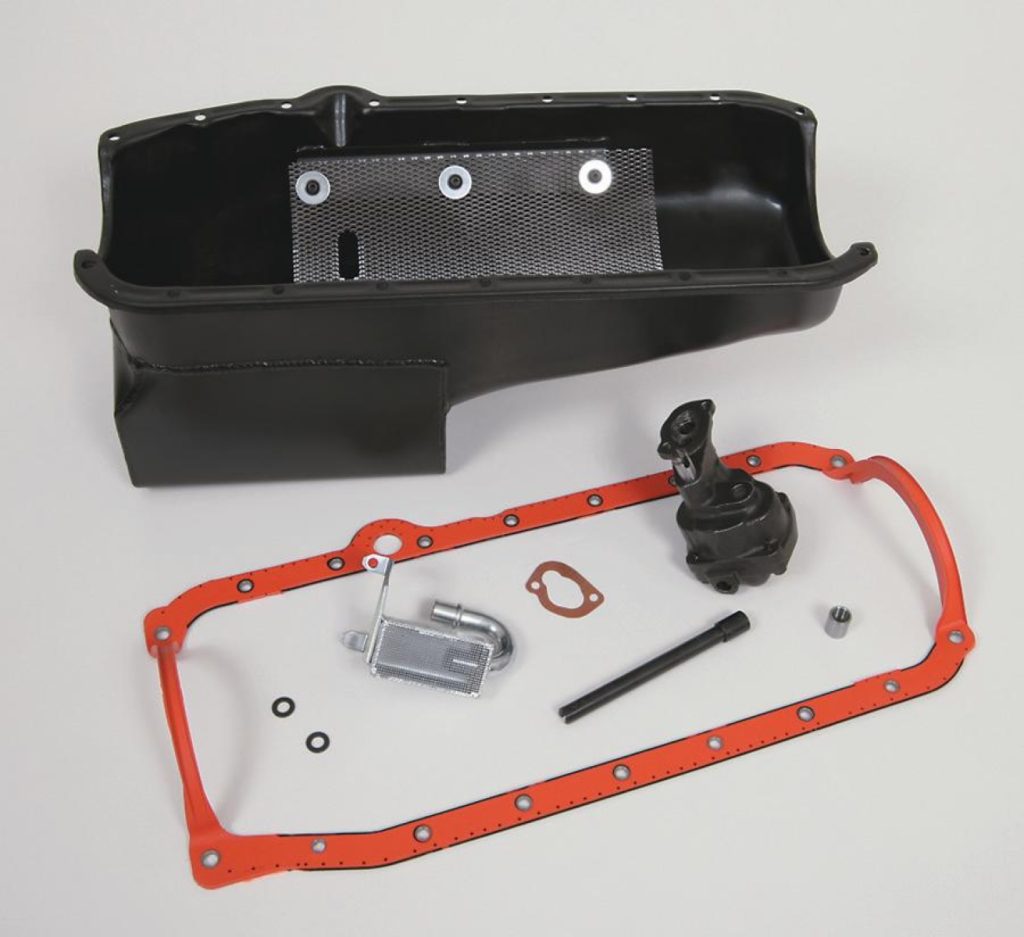 Summit Racing Pro Pack Oil Pan and Pump Kit for Chevy