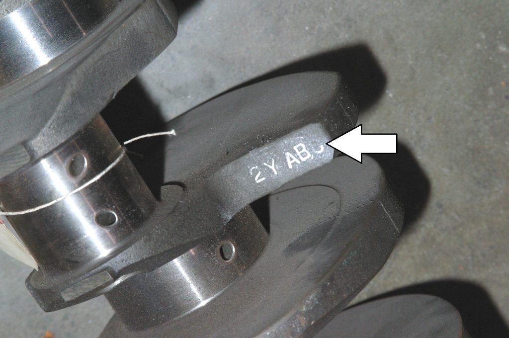 Ford 460 2YAB crankshaft