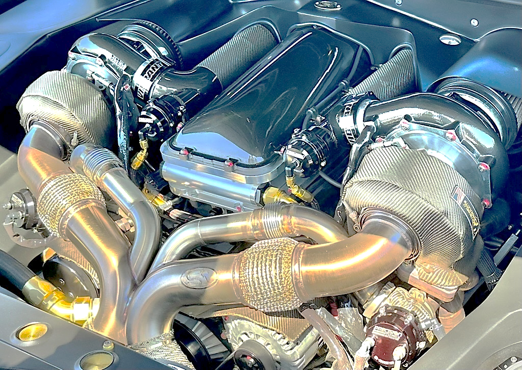 Twin Turbo LS Engine