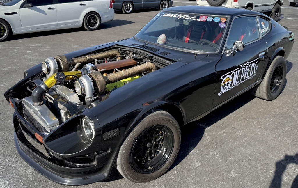 LS Swapped Twin Turbo Datsun Z Car