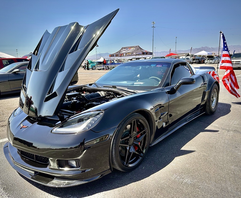 Black C6 Corvette