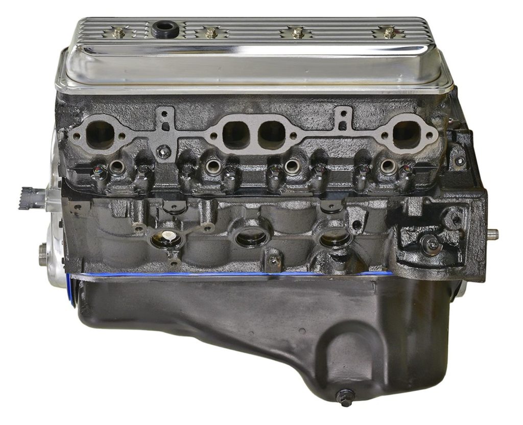 summit racing 350 crate engine, side